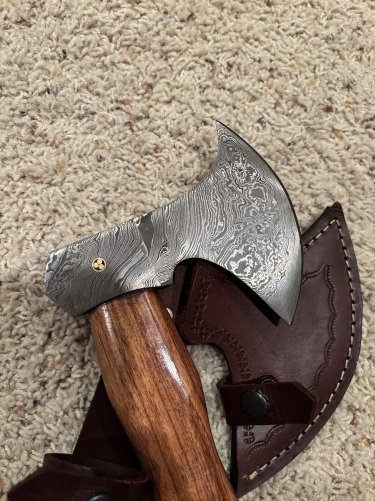 Wood Handle Viking Axe Hatchet