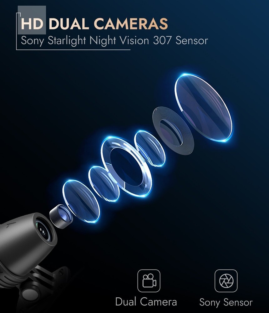 SJCAM RD10 Motorcycle Dash Camera