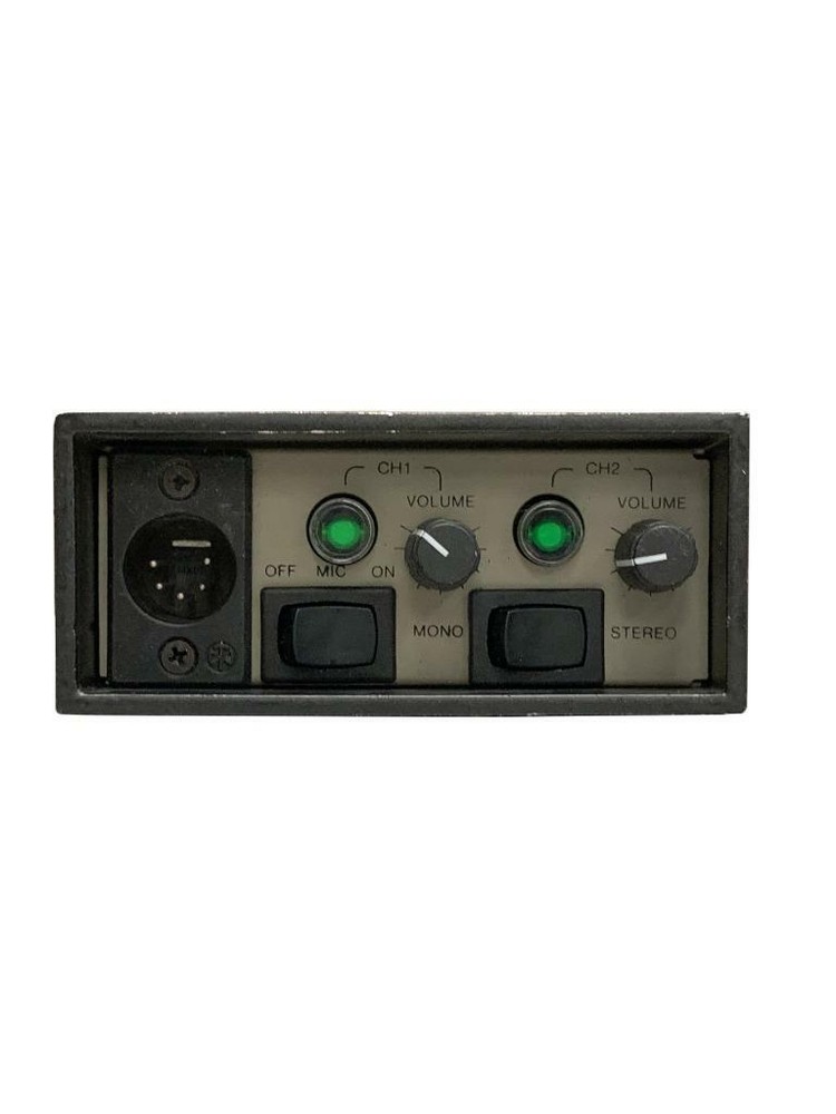 Telex IC-2B 2-Channel Wired Intercom Stereo Belt Pack, 6-pin, more available