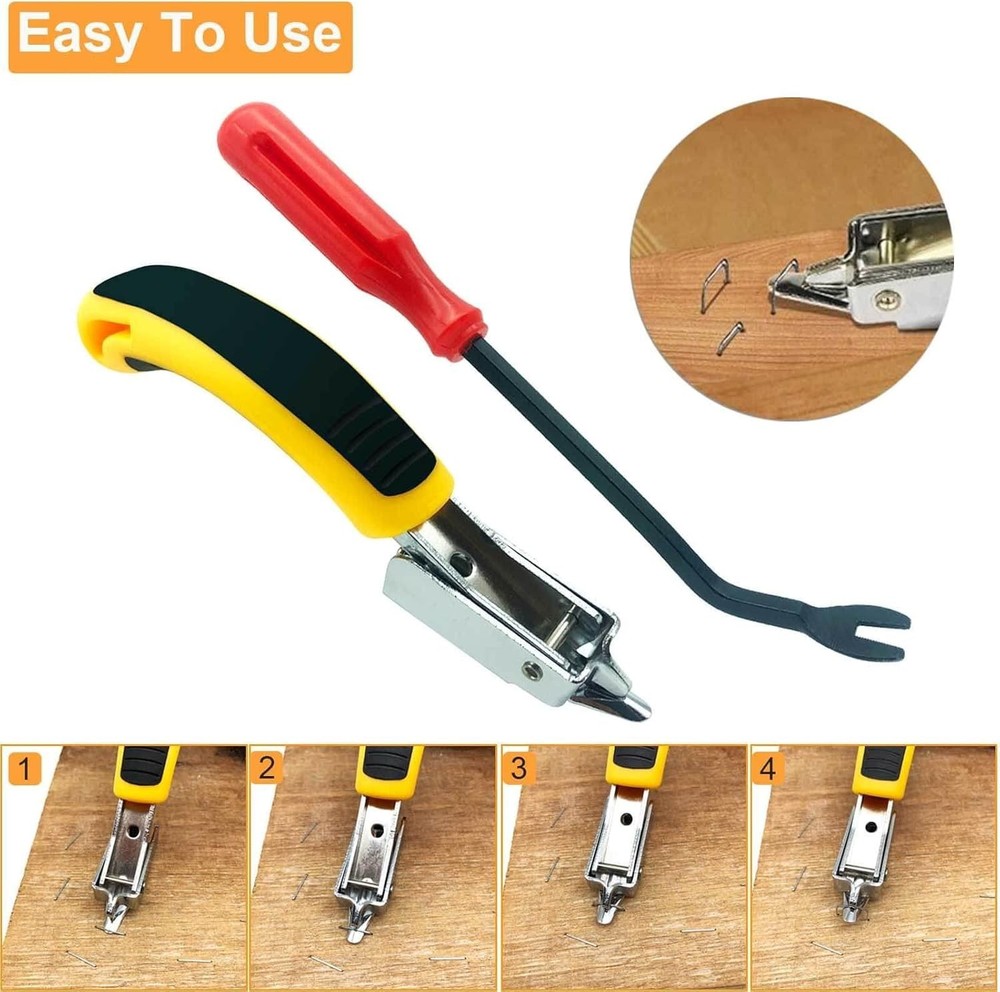 Upholstery Staple Remover, Staple Puller, Upholstery Tools Tack Lifter, Nail ...