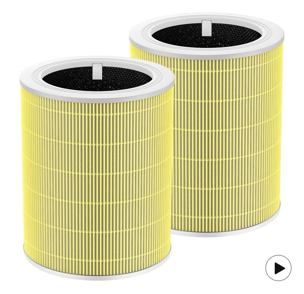 Core 600S-P Pet Replacement Filter for LEVOIT Core 600S, 3-in-1 Carbon, 2 Pack