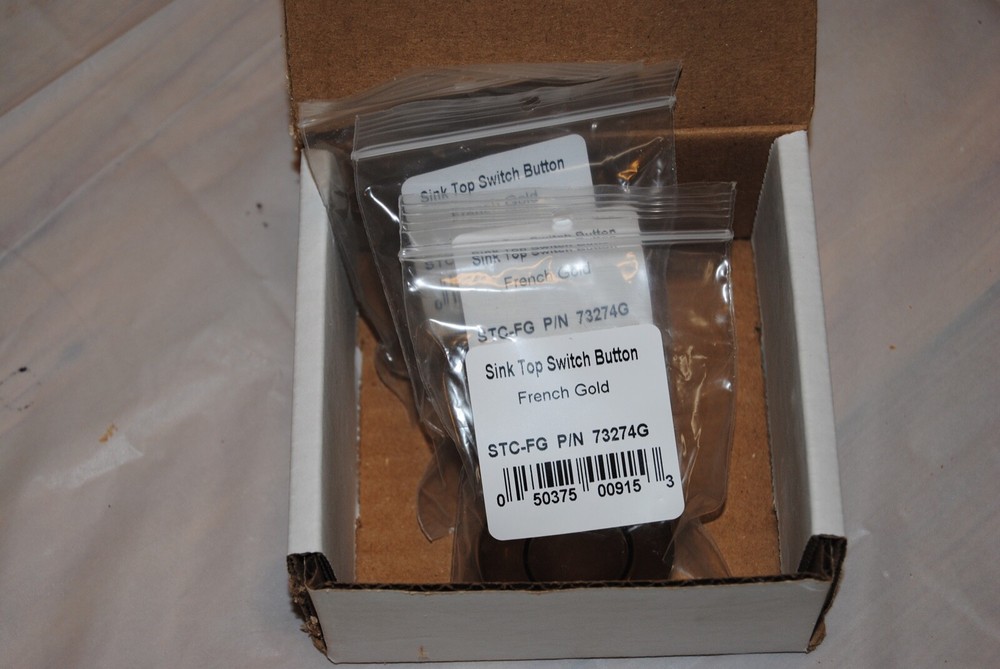 INSinkErator Gold sink top button