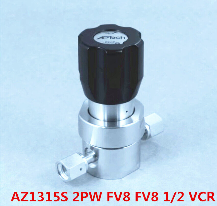1 Pc. Aptech Pressure Reducing Valve AZ1315S 2PW FV8 FV8 1/2 VCR