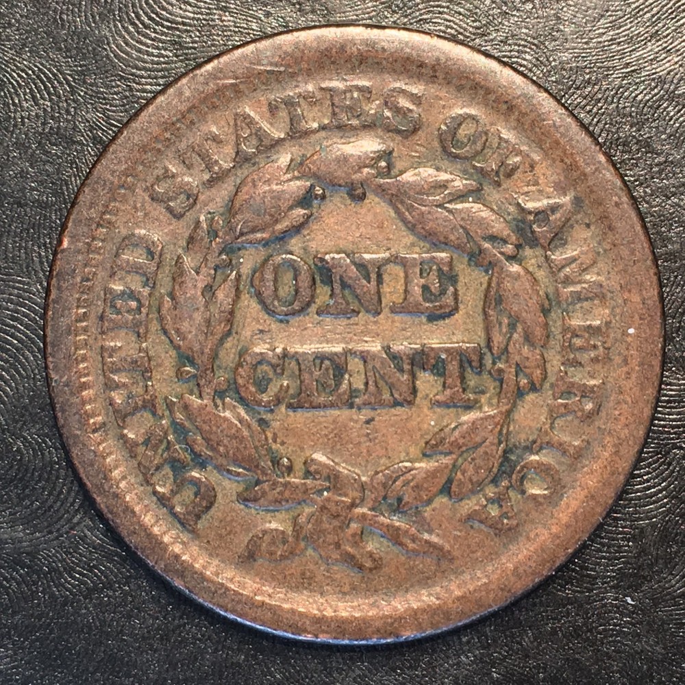 1852 Large Cent - High Quality Scans #F735