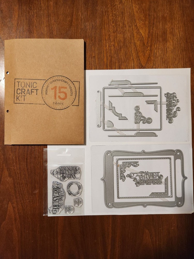 Tonic Studios Craft Kits Stamps & Dies Lot