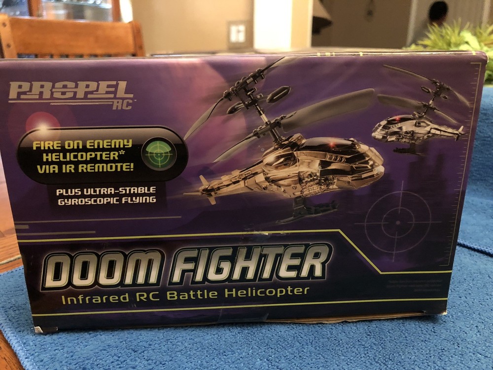 Rc Doom Fighter Infrared Battle Helicopter