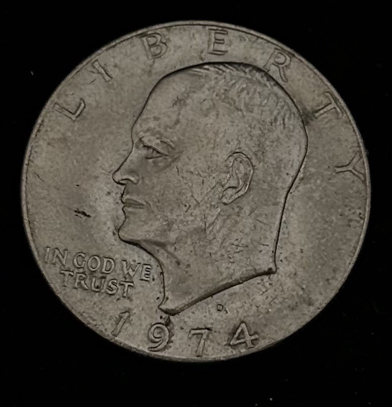 1974 Eisenhower Dollar