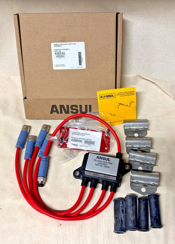 ANSUL Release 4 Tank Cable Assembly P/N 446545. Checkfire System