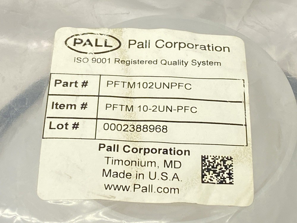 Pall PFTM102UNPFC Marksman Large Format Filter 10um Polypropylene Size 10