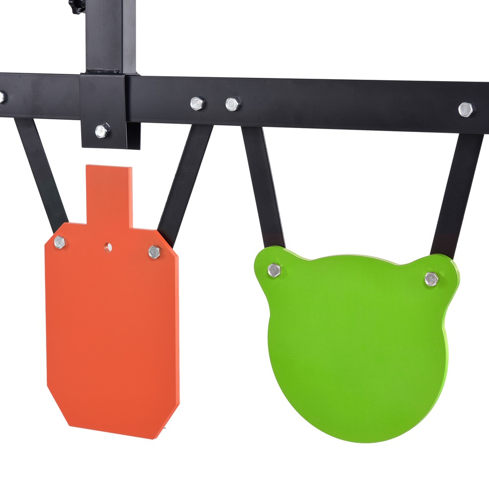 AR500 Steel Shooting Targets Stand System Adjustable