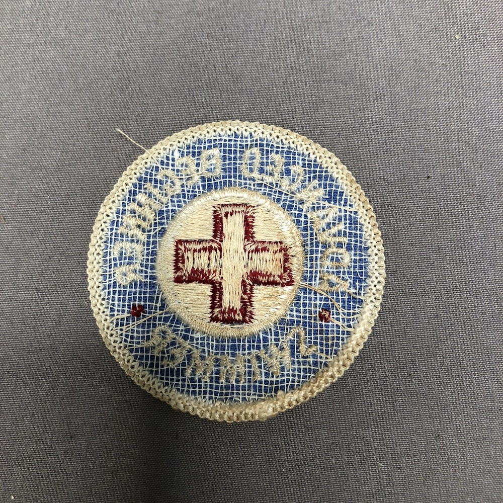 AMERICAN RED CROSS ADVANCED BEGINNER SWIMMER PATCH 2" BLUE/RED/WHITE