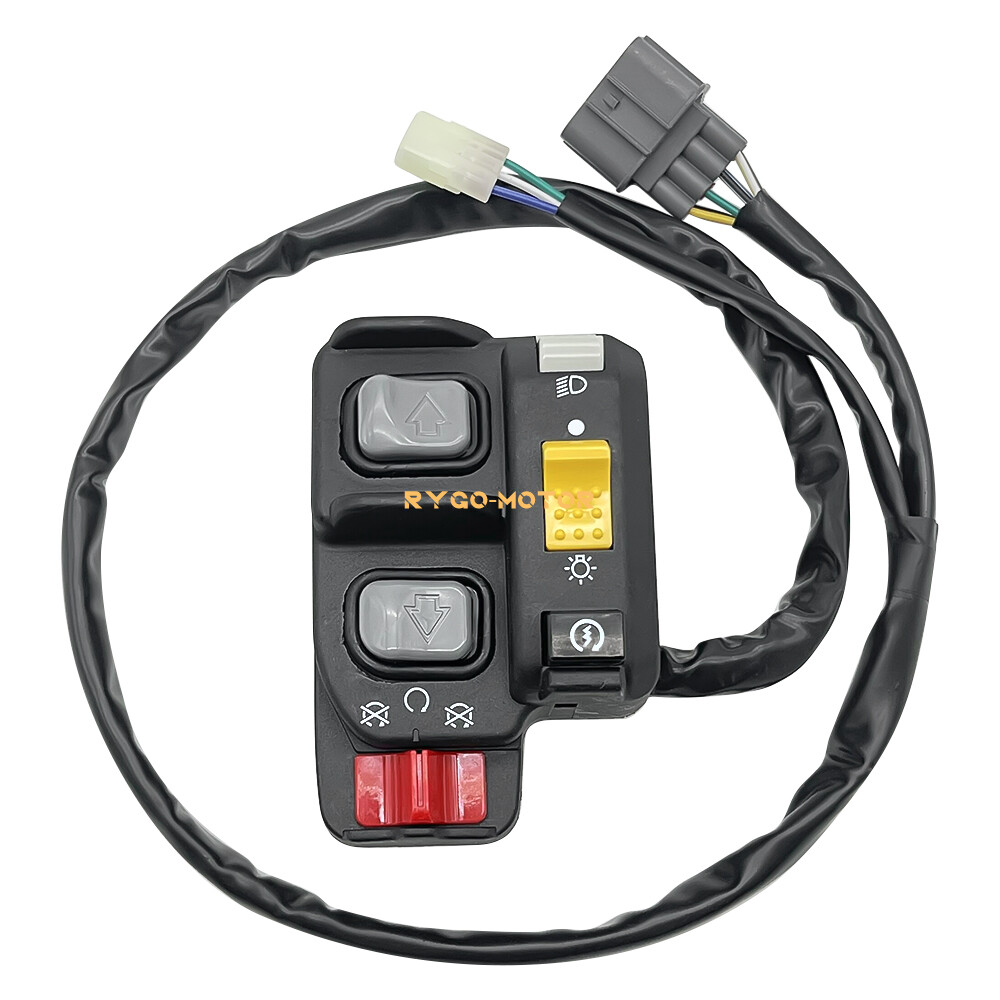 Handle Shift Control Switch Start Kill Headlight for Honda Recon TRX250TE 05-06