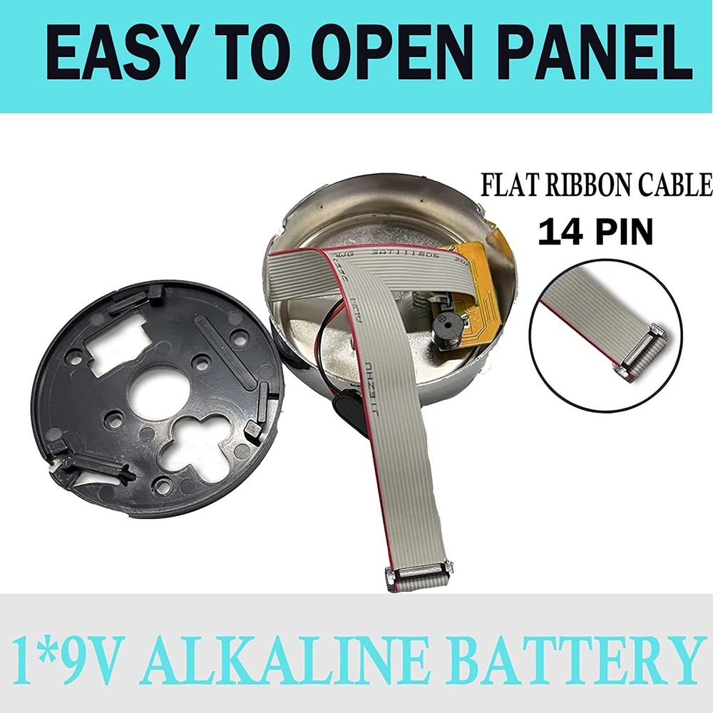 Replacement Safe Lock With Chrome Keypad Electronic Solenoid Lock Gun Safe Lock