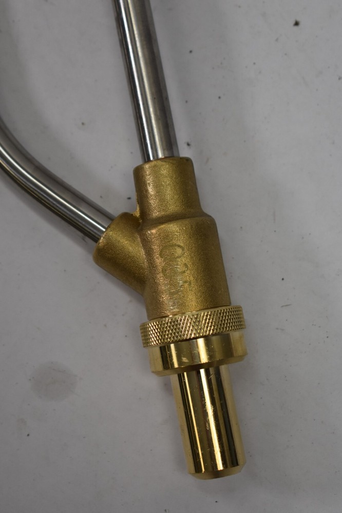 Pressure Washer Hose Replacement Unit Brass Head Silver Rod 1/4" Plug Unit
