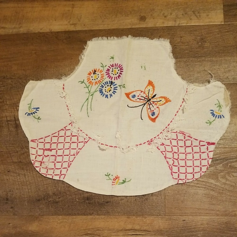 Handmade Clothespin Bag (Needs Finishing)