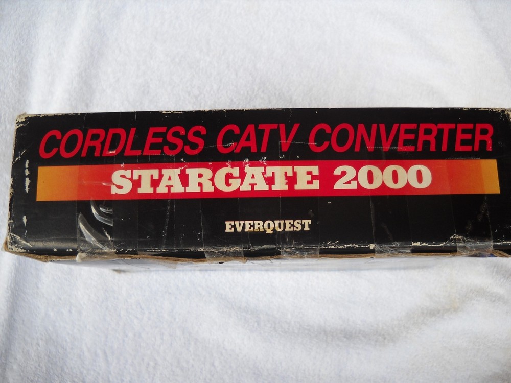 STARGATE 2000 CORDLESS CATV CONVERTER BOX