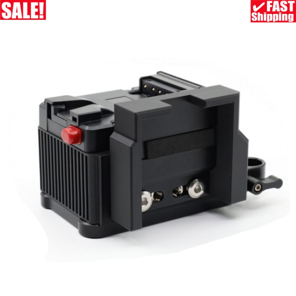 FusionRig Mini Expansion Module V-Mount Battery Mounting System Cineback USB-C