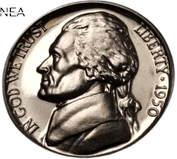 1950 Jefferson Nickel ~ Gem Proof ~ Better Date!