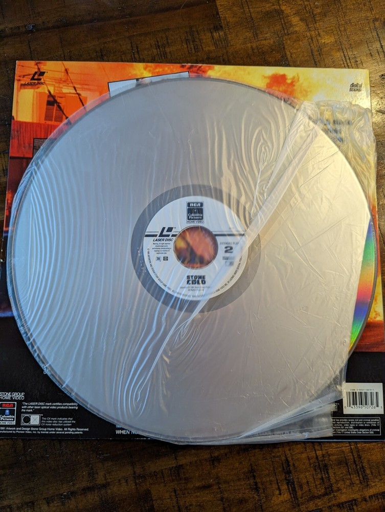 Stone Cold Brian Bosworth Laserdisc 1991