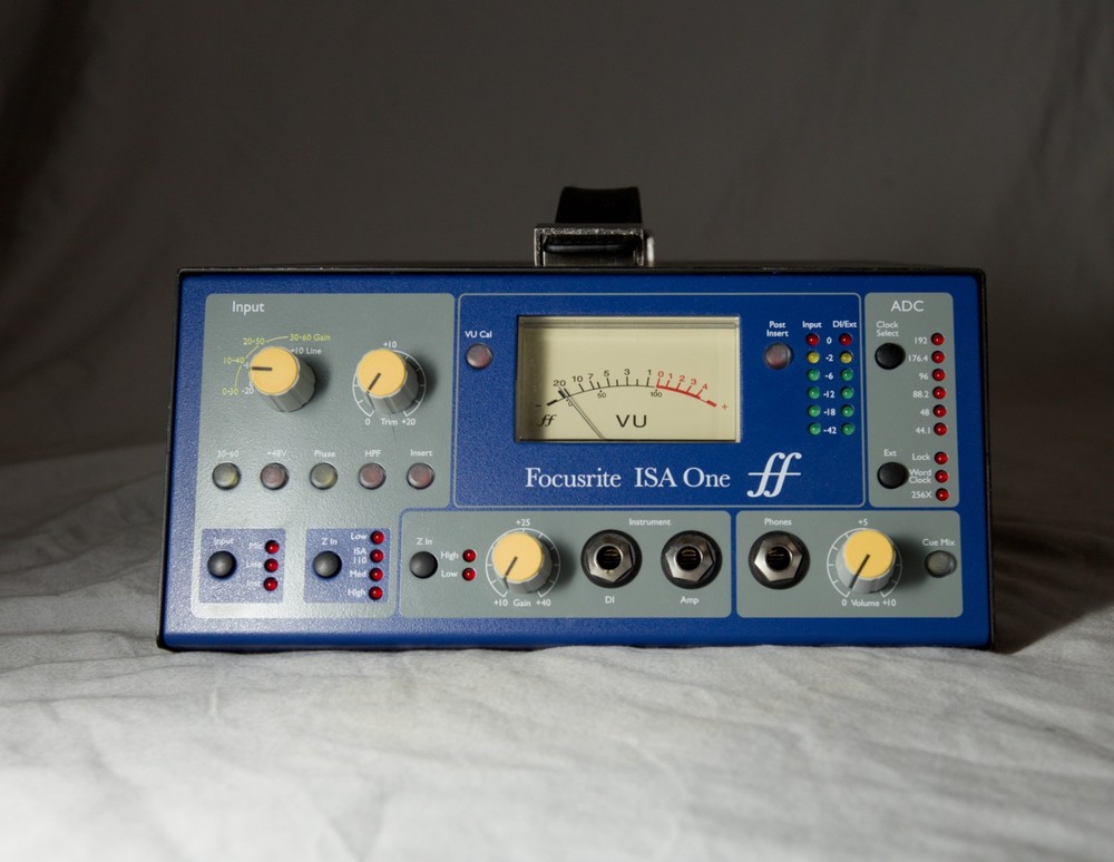 Focusrite ISA One Analog Microphone Preamp with Power Supply