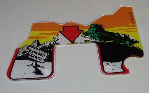 Judge Dredd Pinball Machine Ball Cursed Earth Plastic