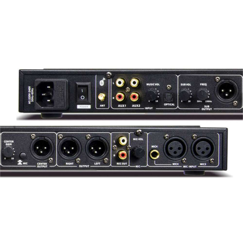 Professional Karaoke Processor Audio Processor Pre-Effects KTV Digital Audio USA