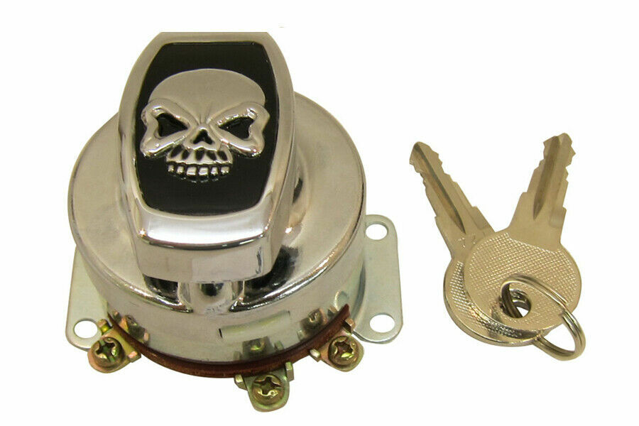 Fat Bob Ignition Switch with 5 Terminals for Harley Davidson by V-Twin