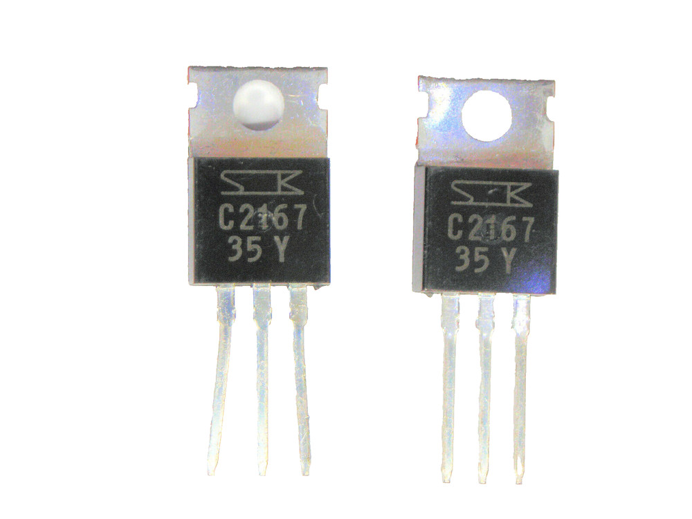 2SC2167 "Original" SANKEN  Transistor 2 pcs