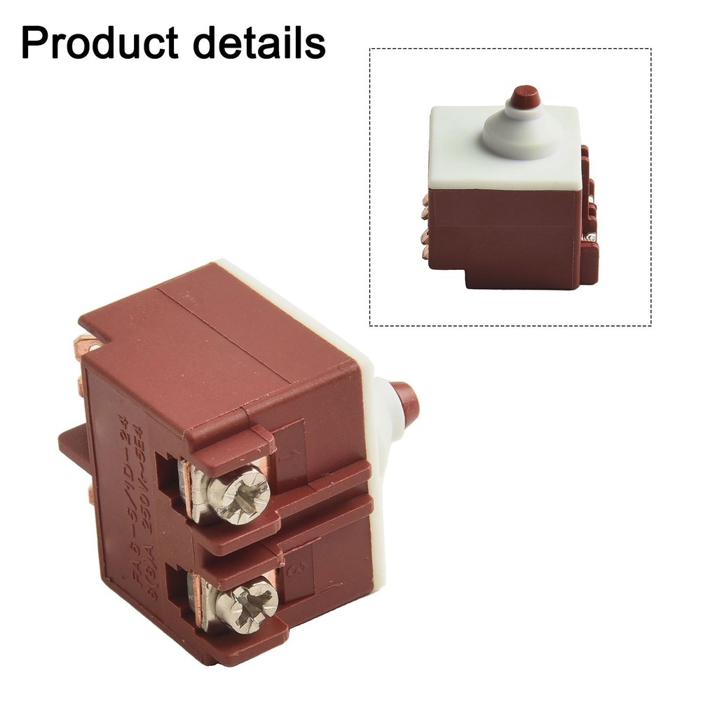 125V 12A Angle Grinder Switch Button Switch Angle Grinder For GWS6 7-100