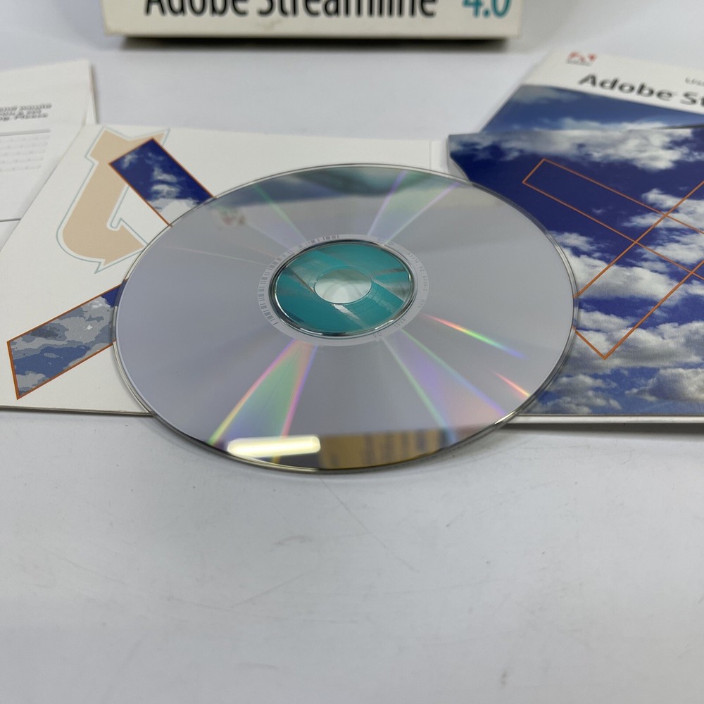 ADOBE STREAMLINE 4.0 FOR MAC CD & USER GUIDE