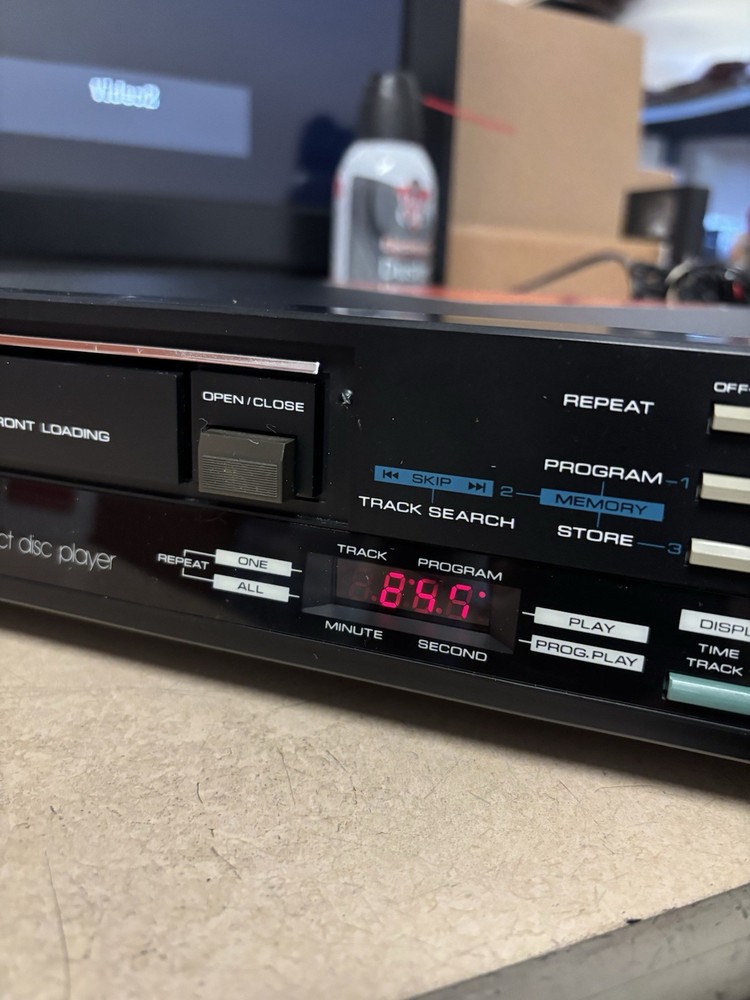 Rare Pilot Compact Disc Player CD600C ~made In Japan!
