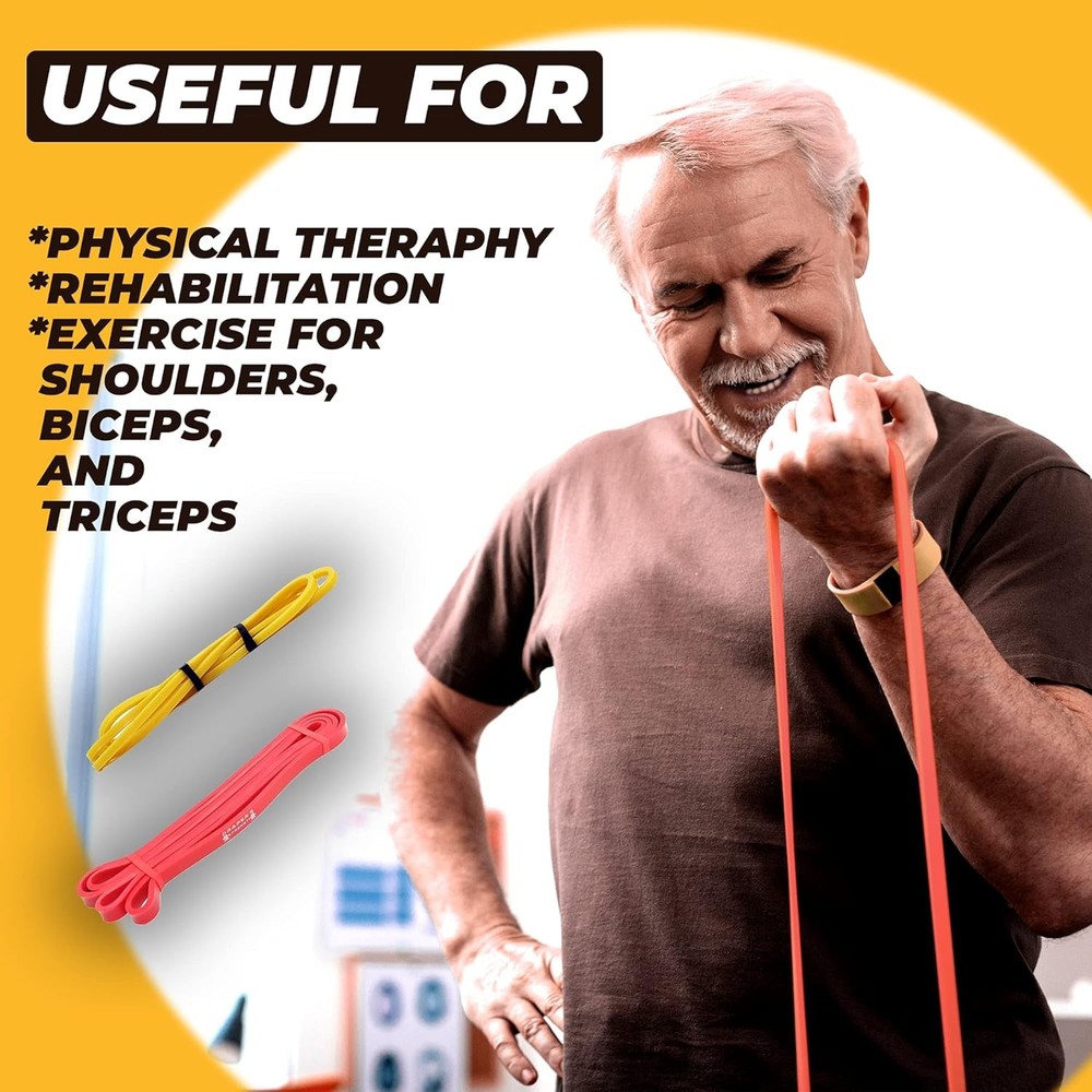 Heavy Duty Resistance Stretch Loop Bands for #03 Black