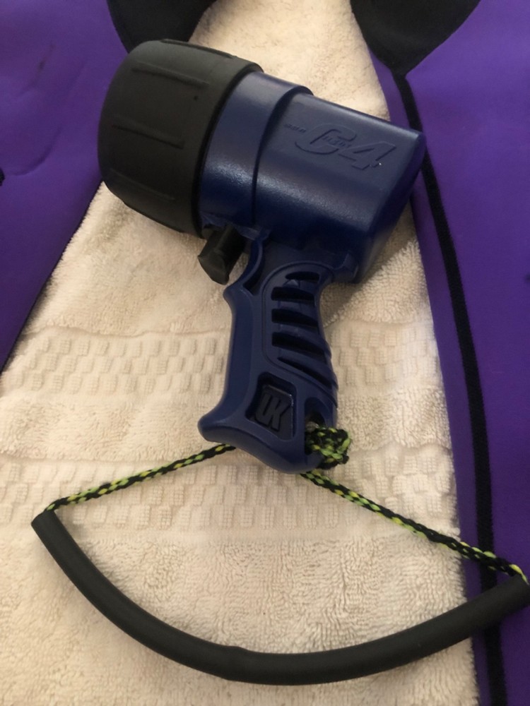 dive light C4 underwater kinetics used working UK
