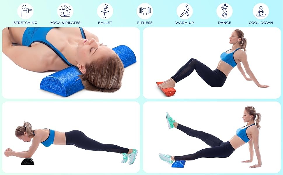 High-Density EPP Half Round Ba Roller Fo, Exercise Fo Roller