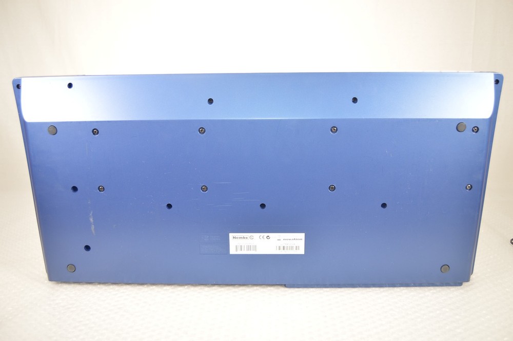 Novation ULTRANOVA Synthesizer Vocoder Blue Keyboard Tested W \ Soft Case Mic