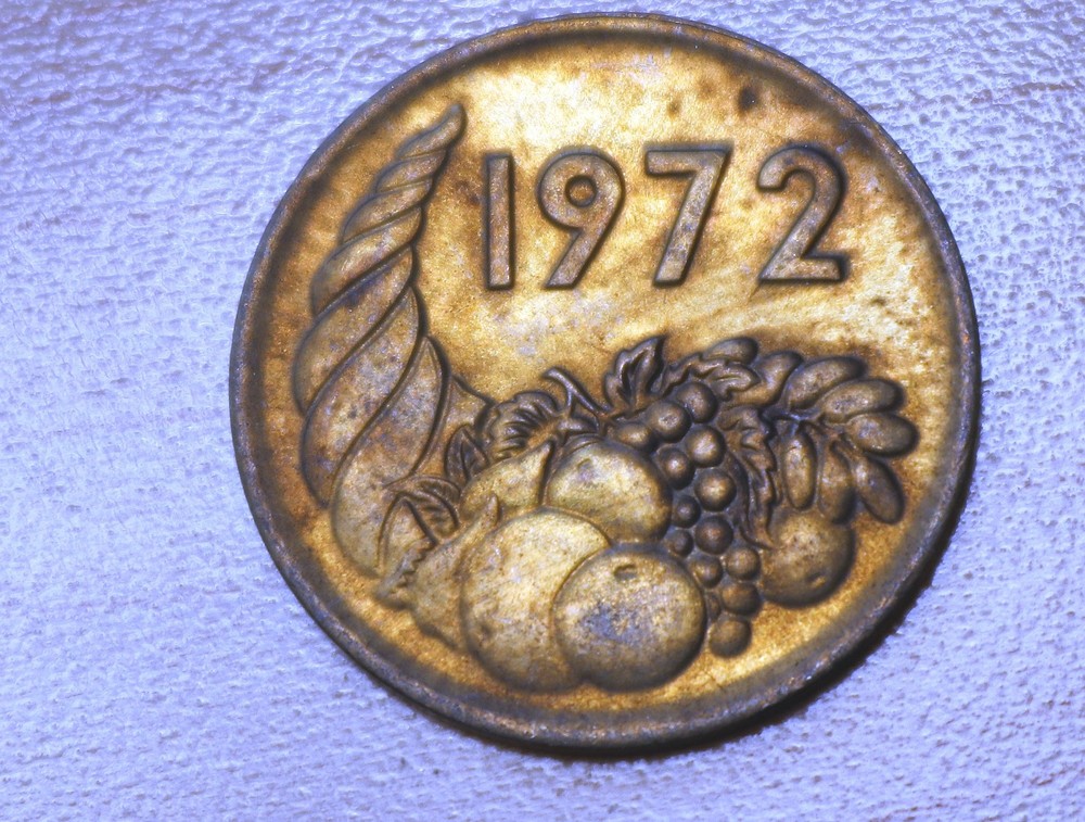 1972 Algeria 20 Centimes