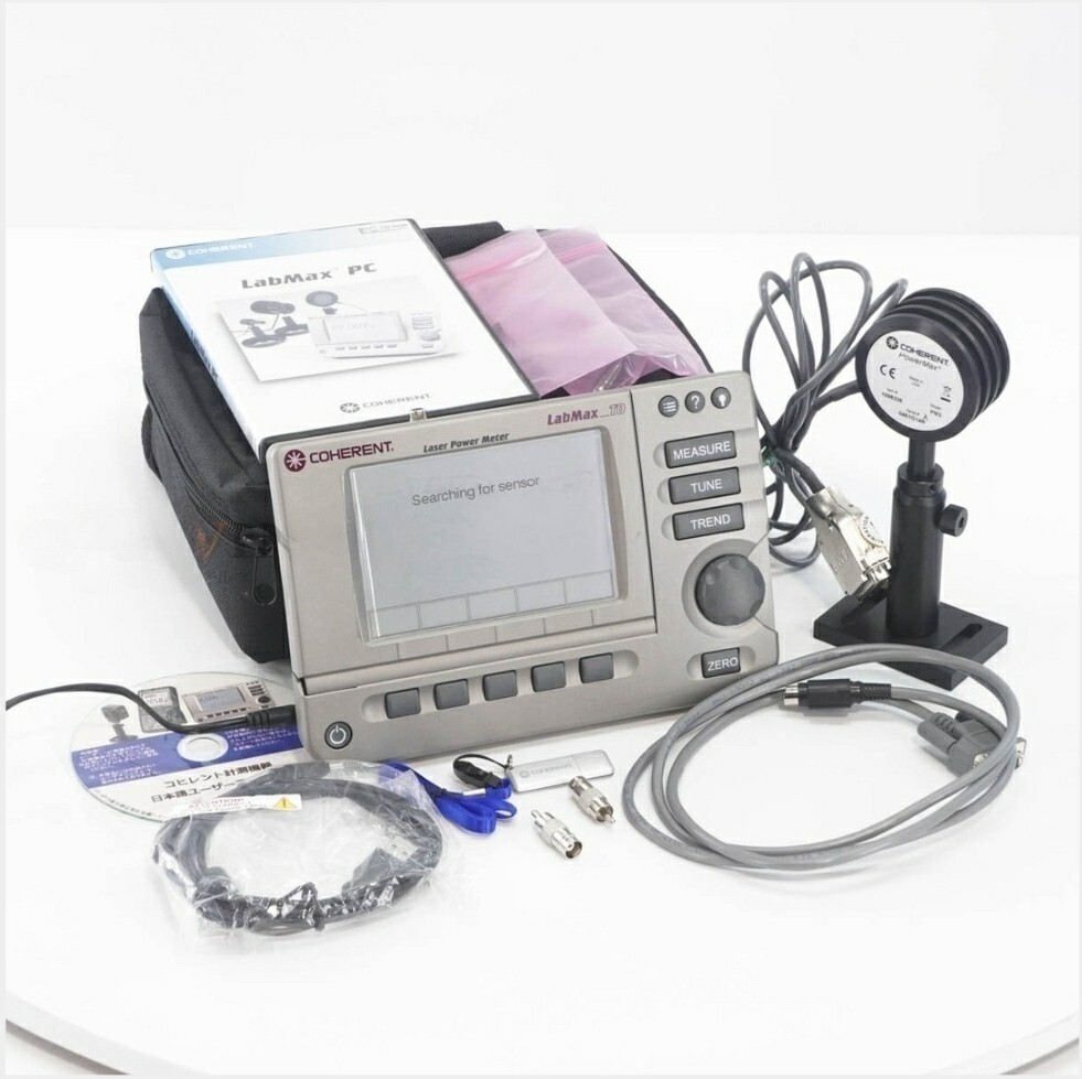 Coherent  Labmax TO Laser Power Meter Software Power Sensor PM3 CarryBag Tested