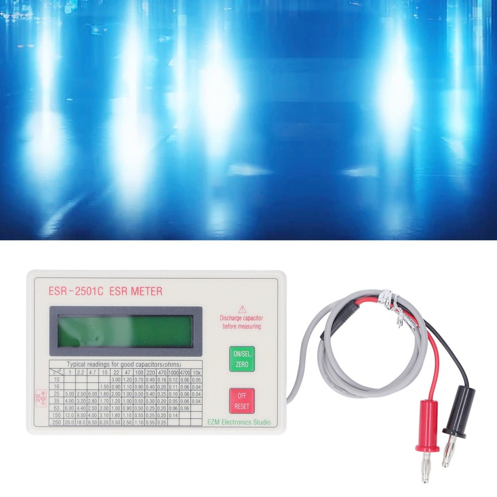 Handheld Capacitor Tester High Smart Shutdown Function Capacitance Meter✈
