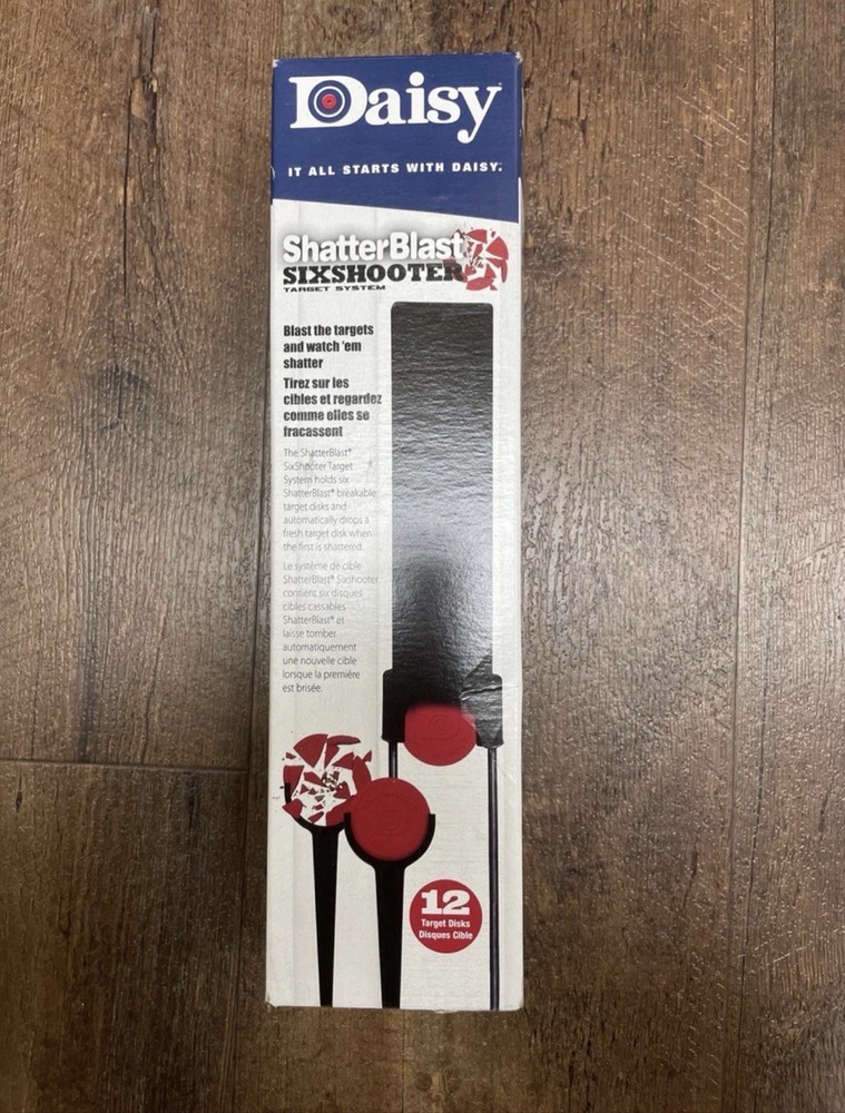Daisy Shatterblast Six Shooter Target System One Size, Orange