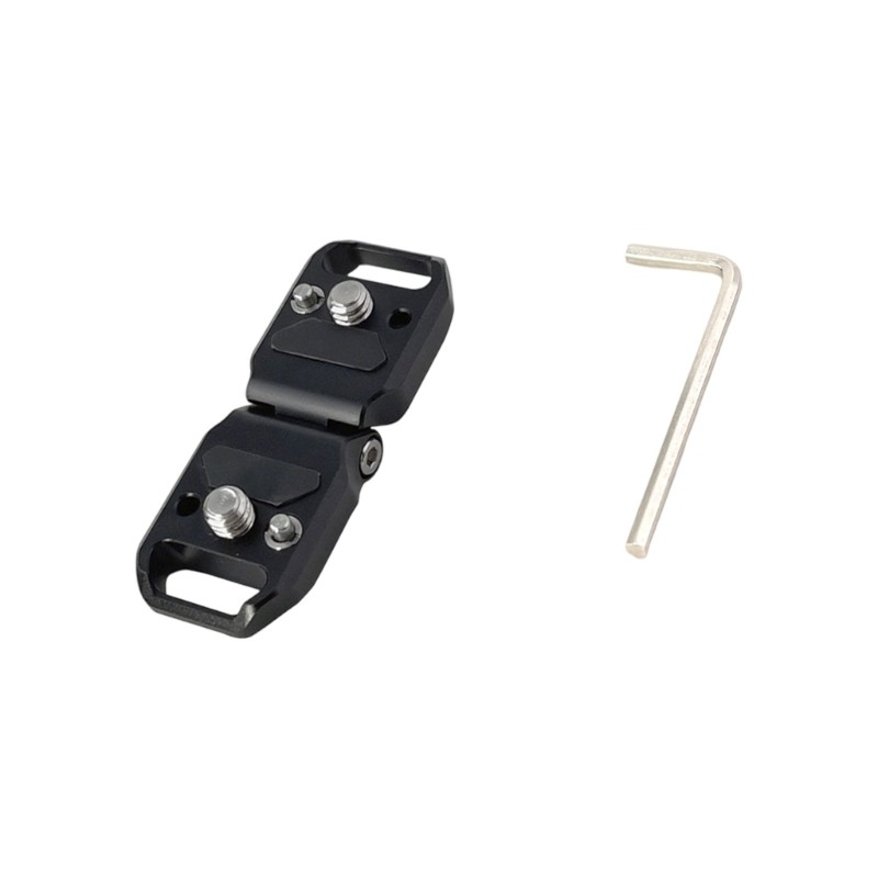 Studio Foldable Mounting Plate 1/4 Thread 3kg Capacity Photography Tool