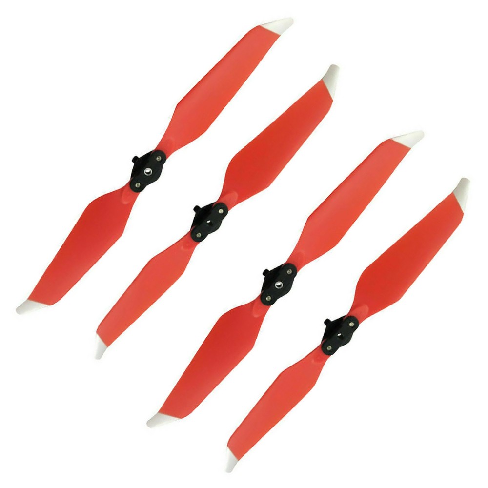 Low-Noise Quick-Release Red Propellers 8331F Props For DJI Mavic PRO Platinum D