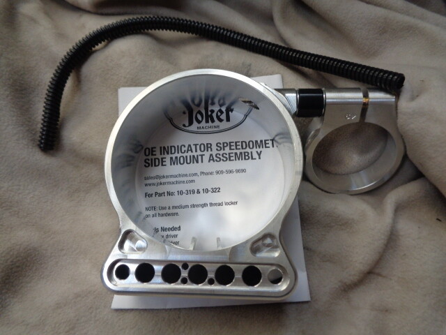 Joker Machine OE Indicator Speedometer Relocation Mount 10-322S