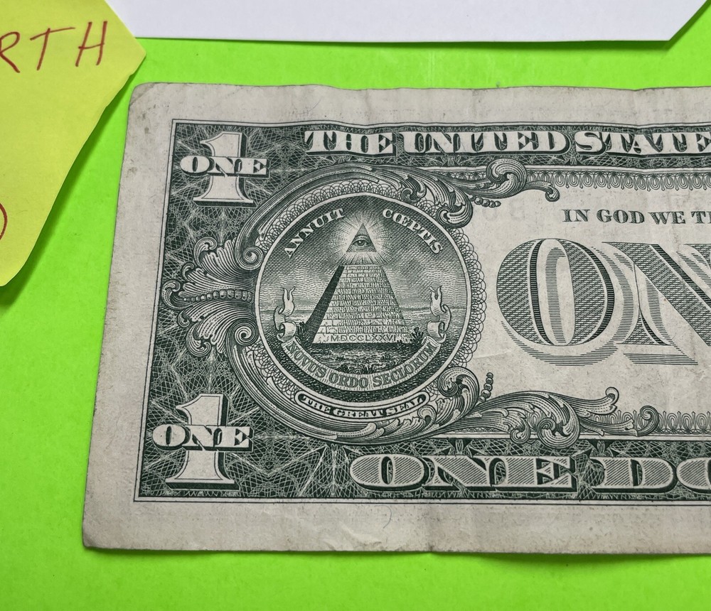 2013 B Duplicate Serial Number Error $1 B 07448073 * Fort Worth,TX Star Note !