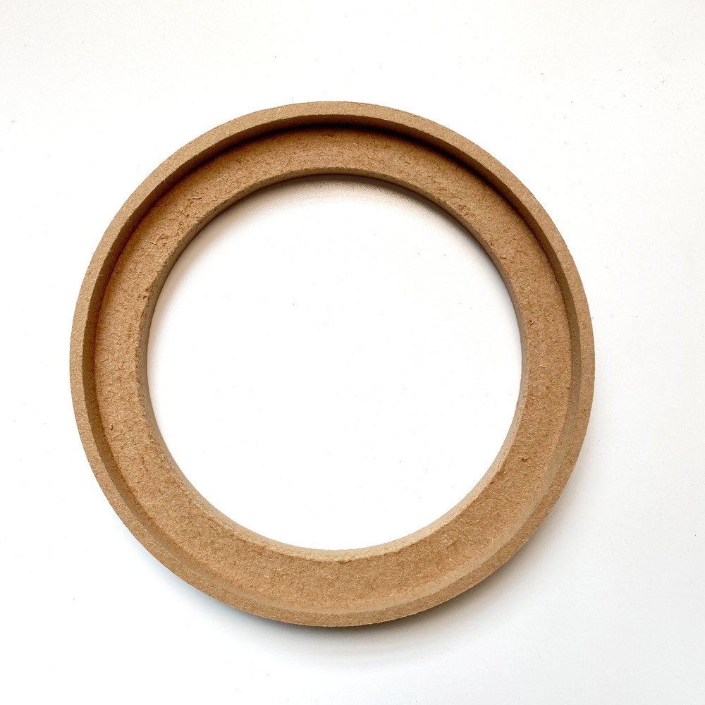 Pair 5" MDF Car Speaker Mounting Spacer Recessed Ring Mounting Depth Resolution