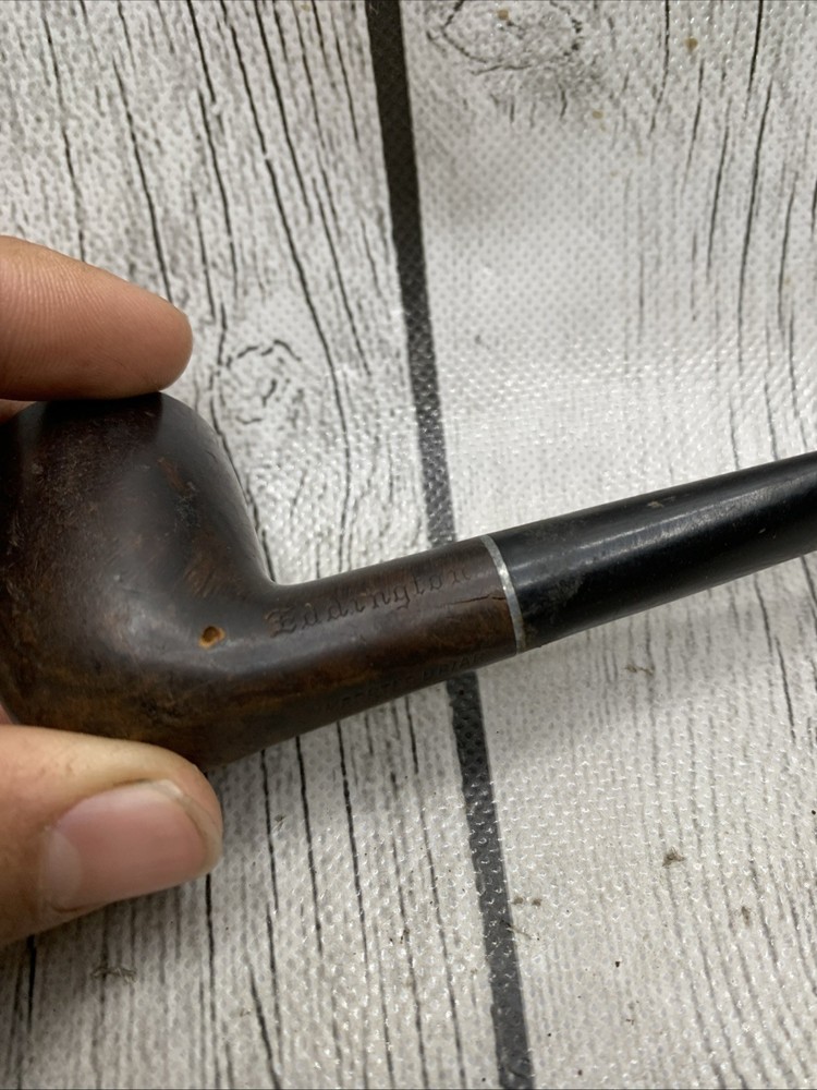 Vintage Eddington Briar Smoking Pipe Wood