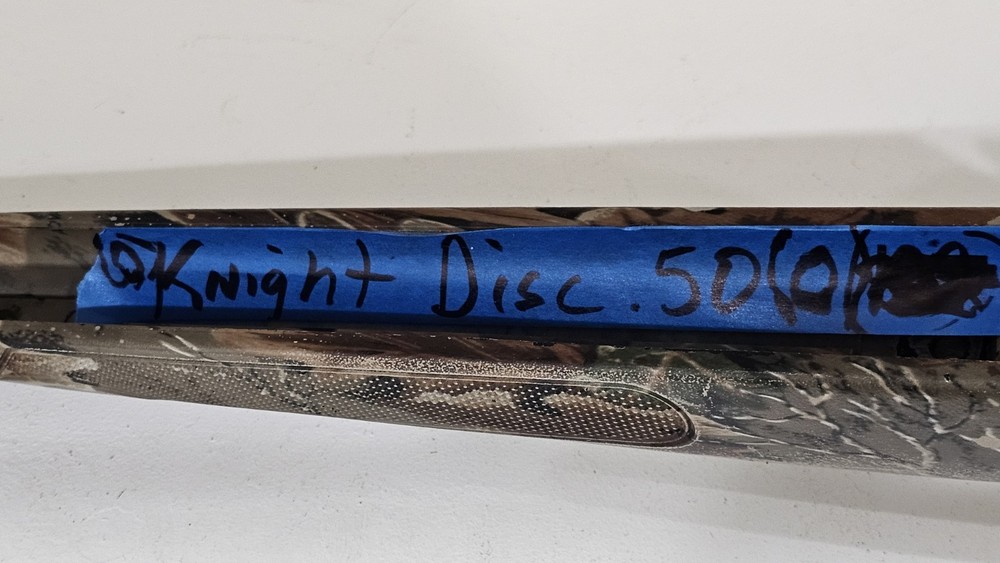 Knight Disc Inline Muzzleloader Solid Synthetic Camo Stock (O)