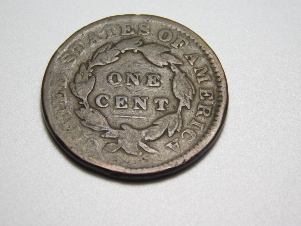 US COINS 1832 CORONET HEAD LARGE CENT