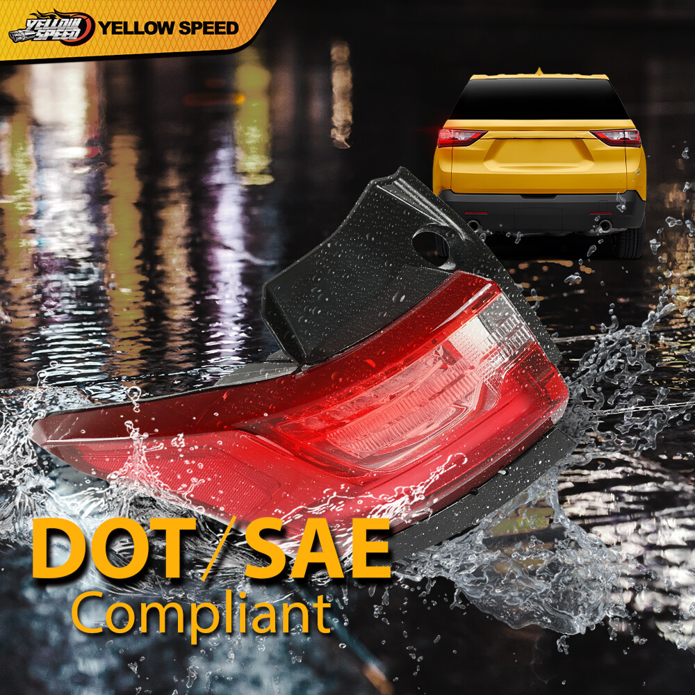 LED Tail Light Lamp Fit For 2018-21 Chevrolet Traverse Left Driver Side 84990362