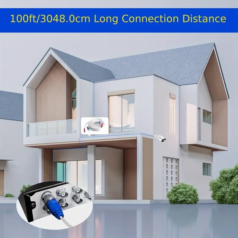 2pc 30m BNC DC POWER EXTENSION CABLE CCTV CABLE CAMERA VIDEO SECURITY DATA LEAD