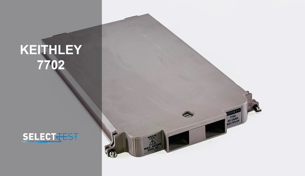 KEITHLEY 7702 40 CHANNEL DIFFERENTIAL MULTIPLEXER MODULE ***LOOK*** (REF.: 000N)